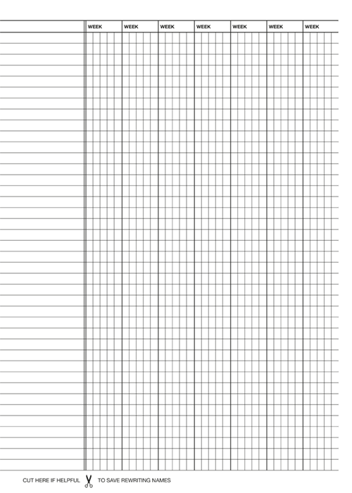 a4 attendance register book printdirect ie attendance register book
