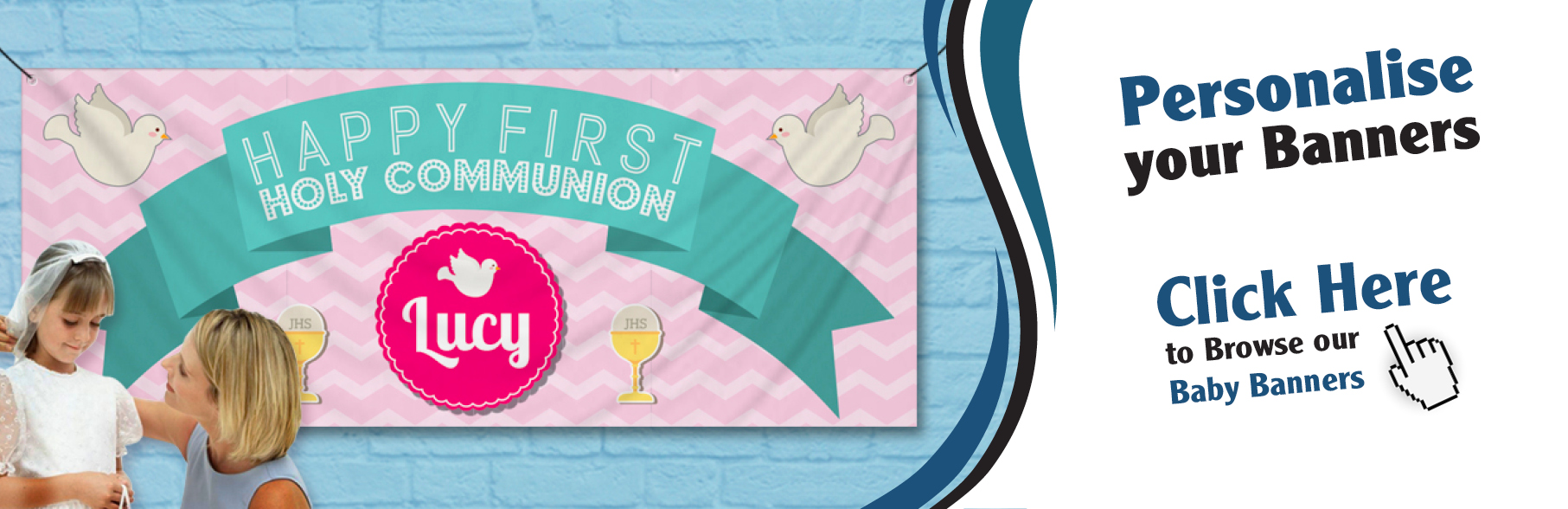 Party Banner Girl
